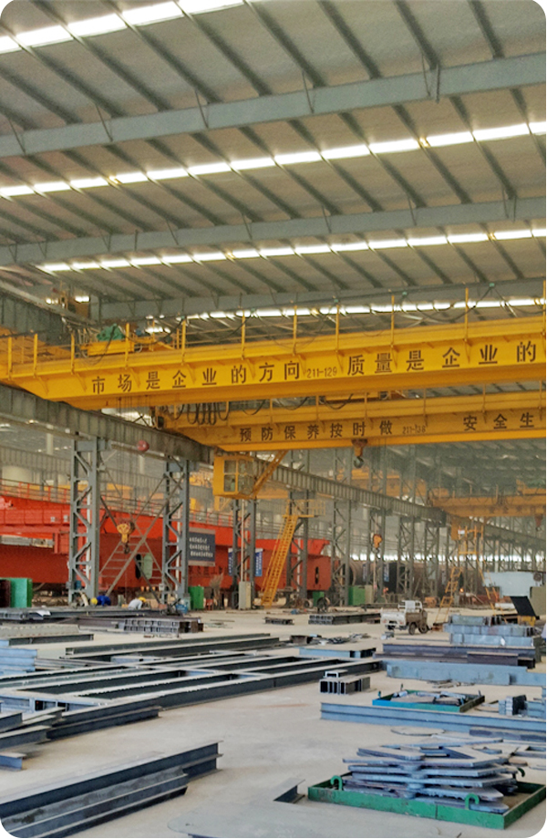 overhead crane untuk Bengkel Produksi