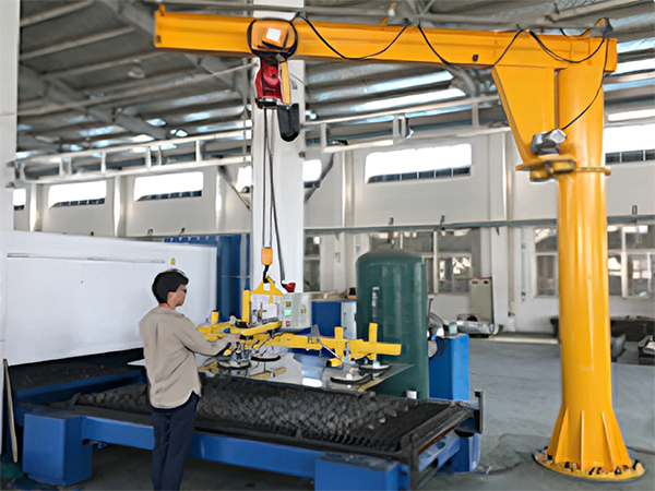 floor mounted jib crane 3