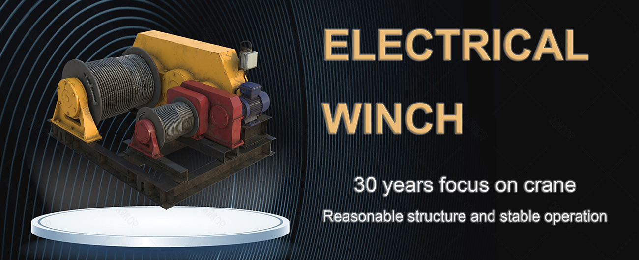 lantarki winch inji banner