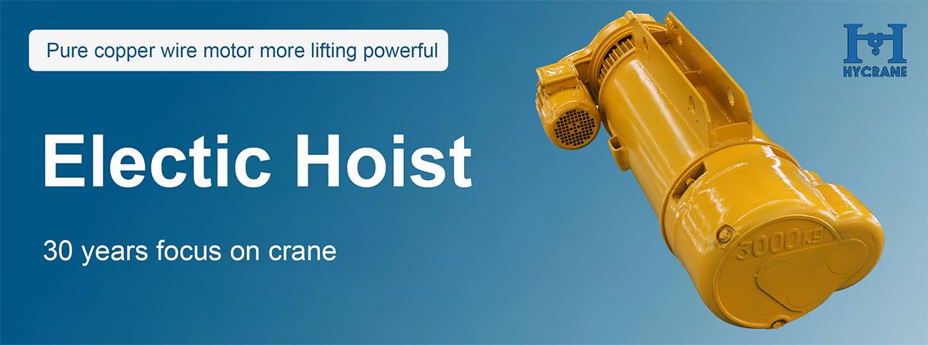 electric wire rope hoist banner