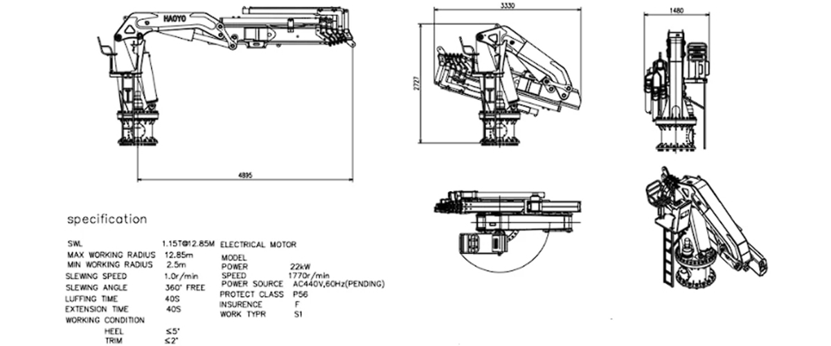 deck crane