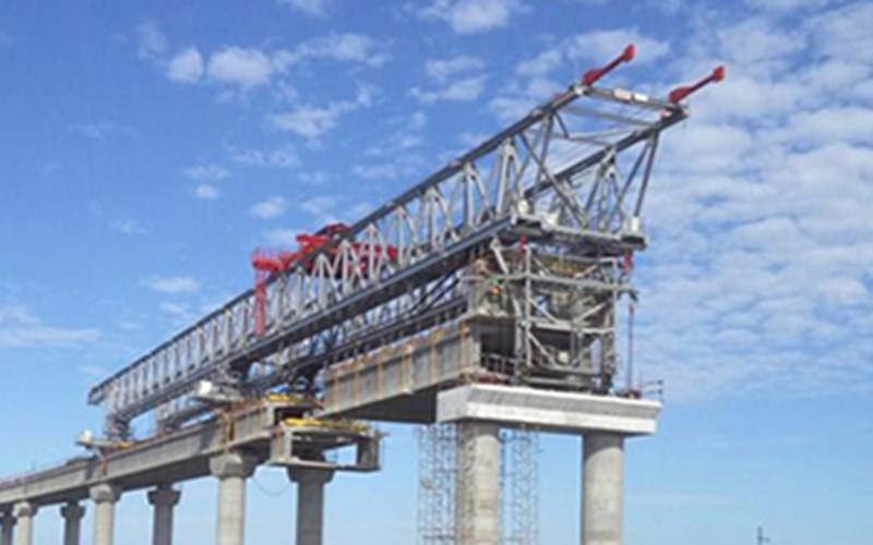 na-ewepụta girder gantry crane bangladesh case 1